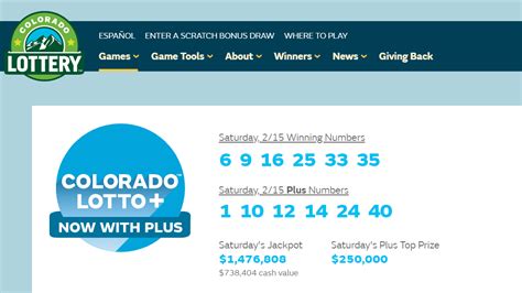 colorado lottery winning numbers|colorado lotto winning numbers 2021.